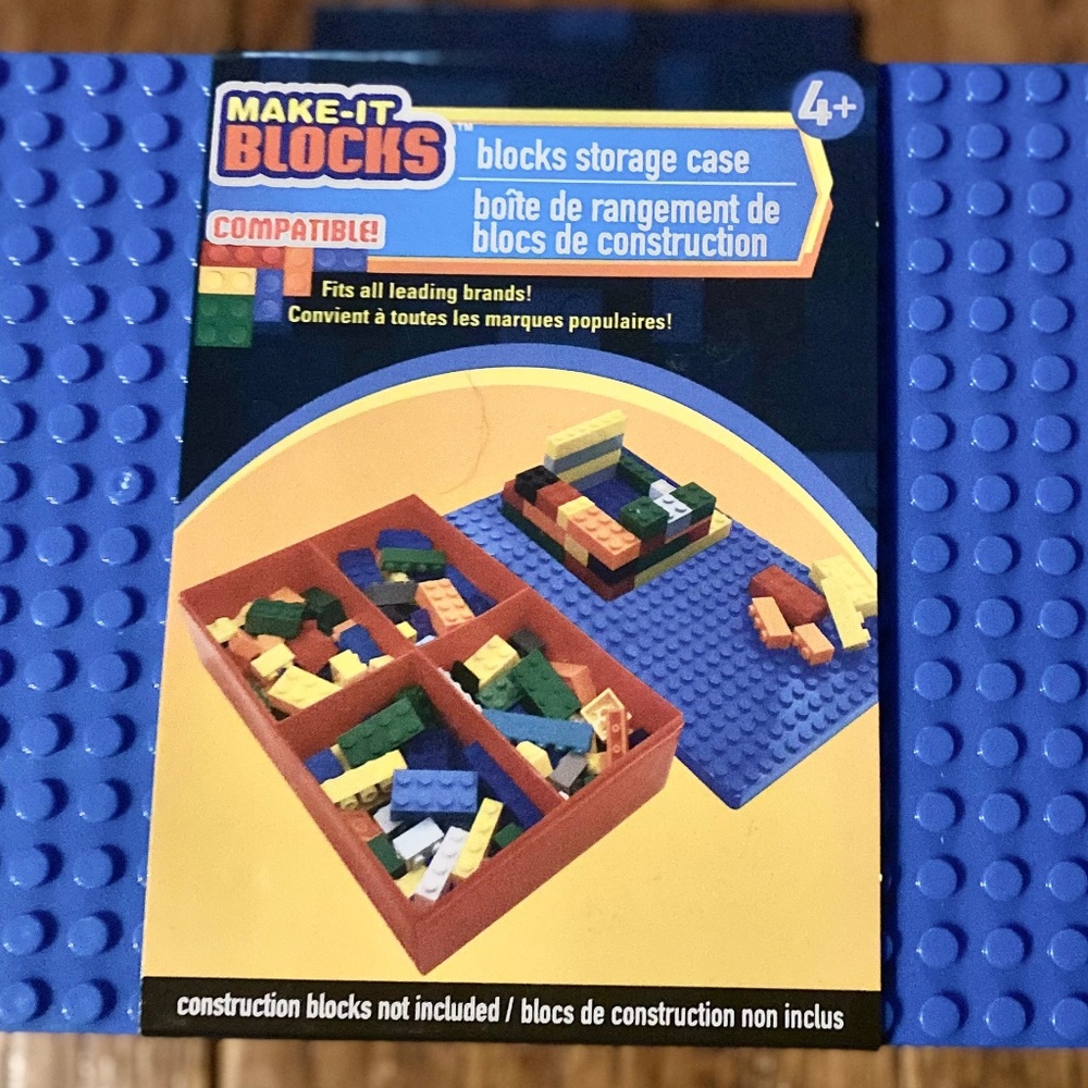 Multi-compartment Lego Multi-Block Compatible Block Storage with Quotes - Picture 10 of 11